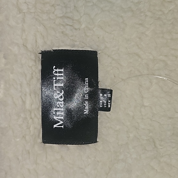 Mila&Tiff Women Thick Quilted Short Cropped Puffer Jacket Size M - Picture 10 of 14